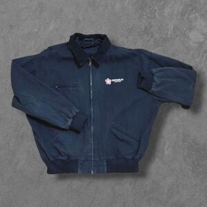 Vintage Y2K Republic Services Detroit Style Work Jacket 2XL Faded And Distressed